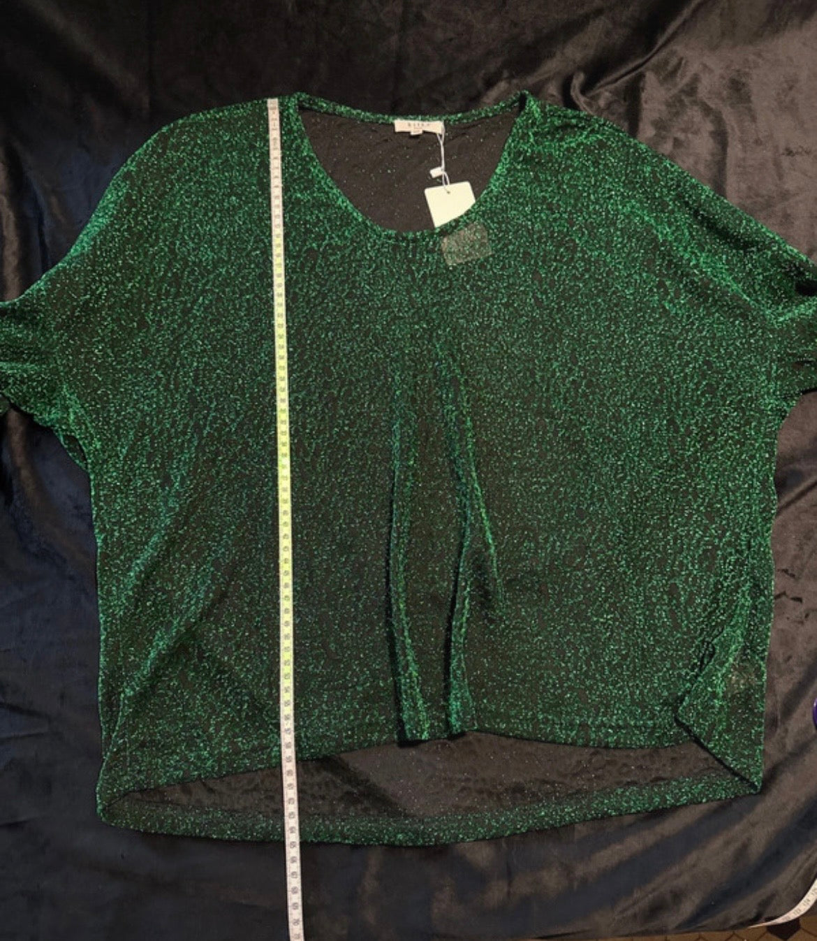 Tunique Verte Brillante Kilky M/L