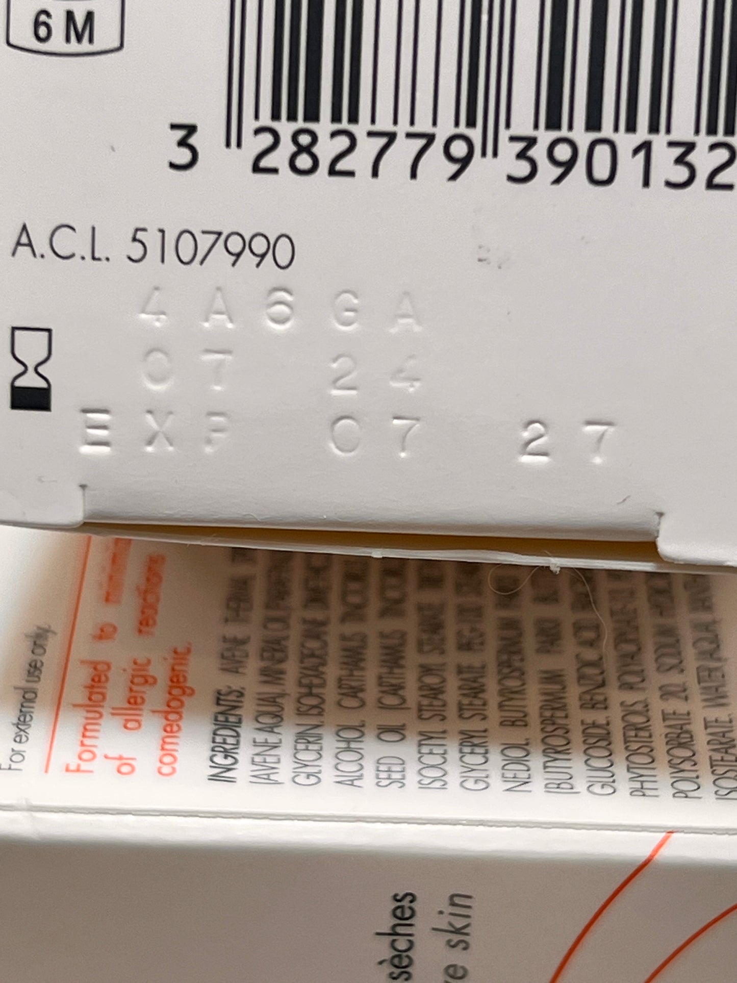 Crème Hydratante Hydrance Avène