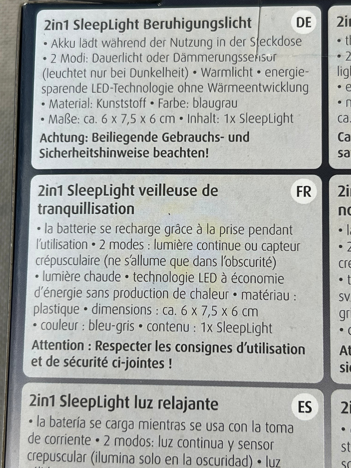 Veilleuse 2en 1 Reer