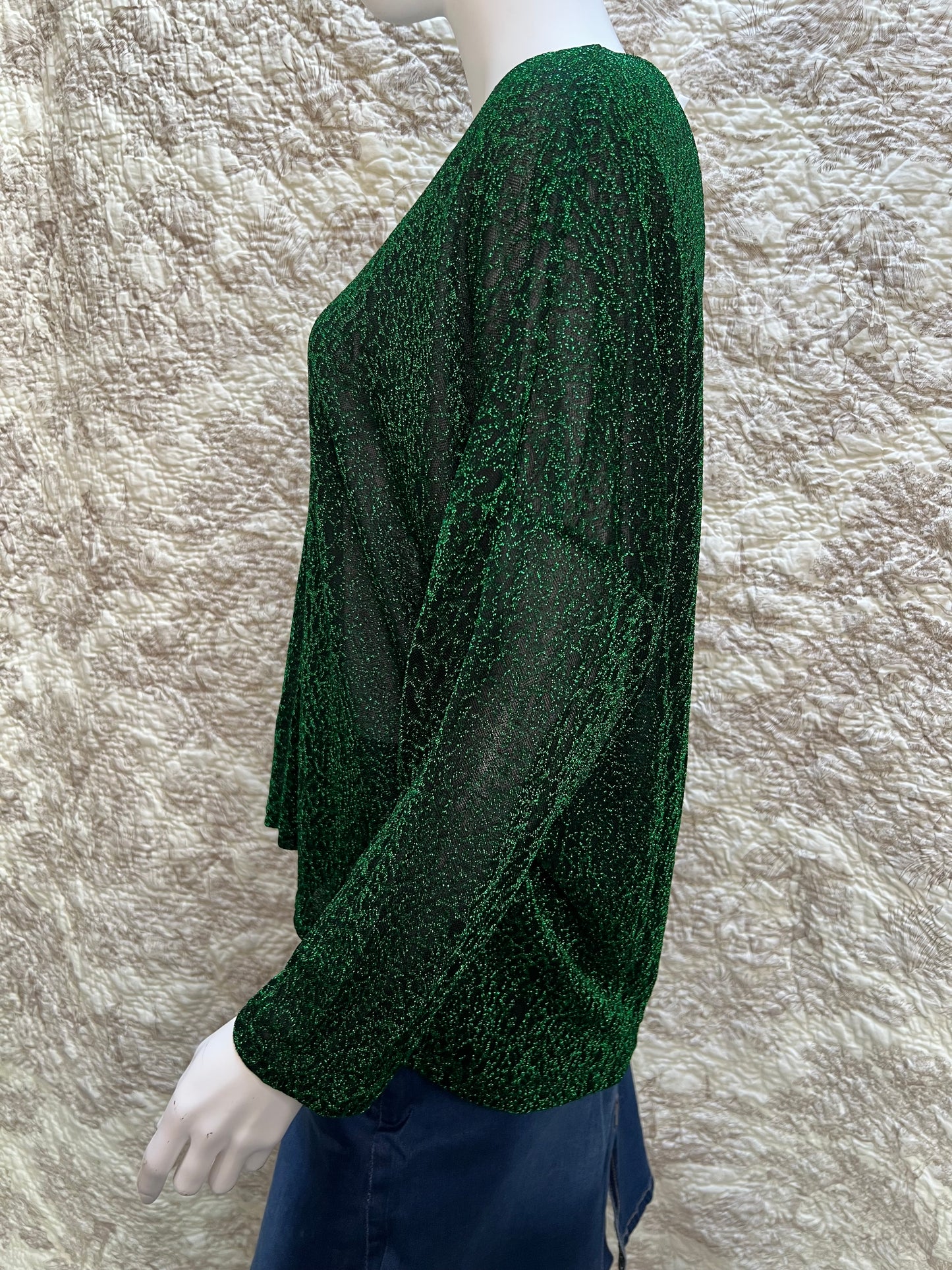 Tunique Verte Brillante Kilky  M/L