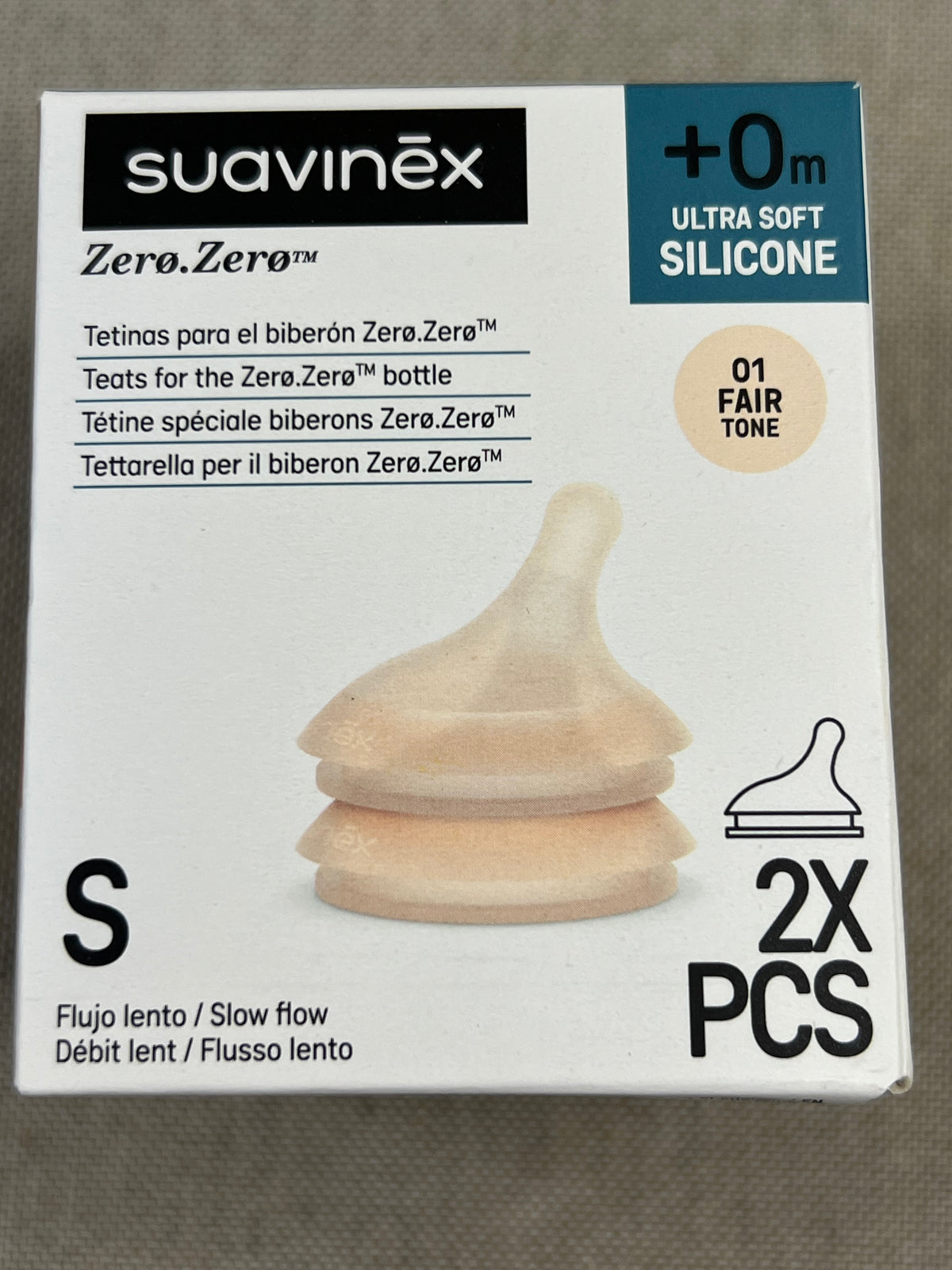 Tétines pour biberon Zéro.Zero