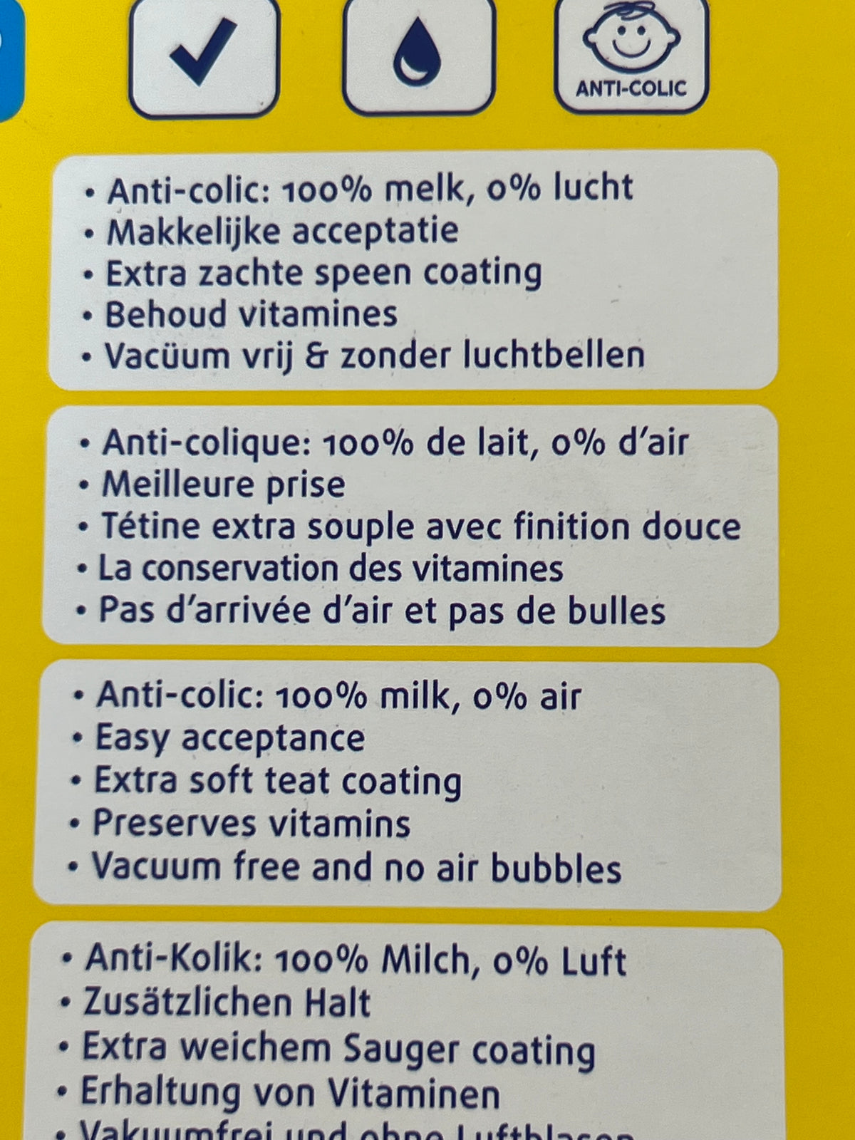 Biberons Natural Difrax