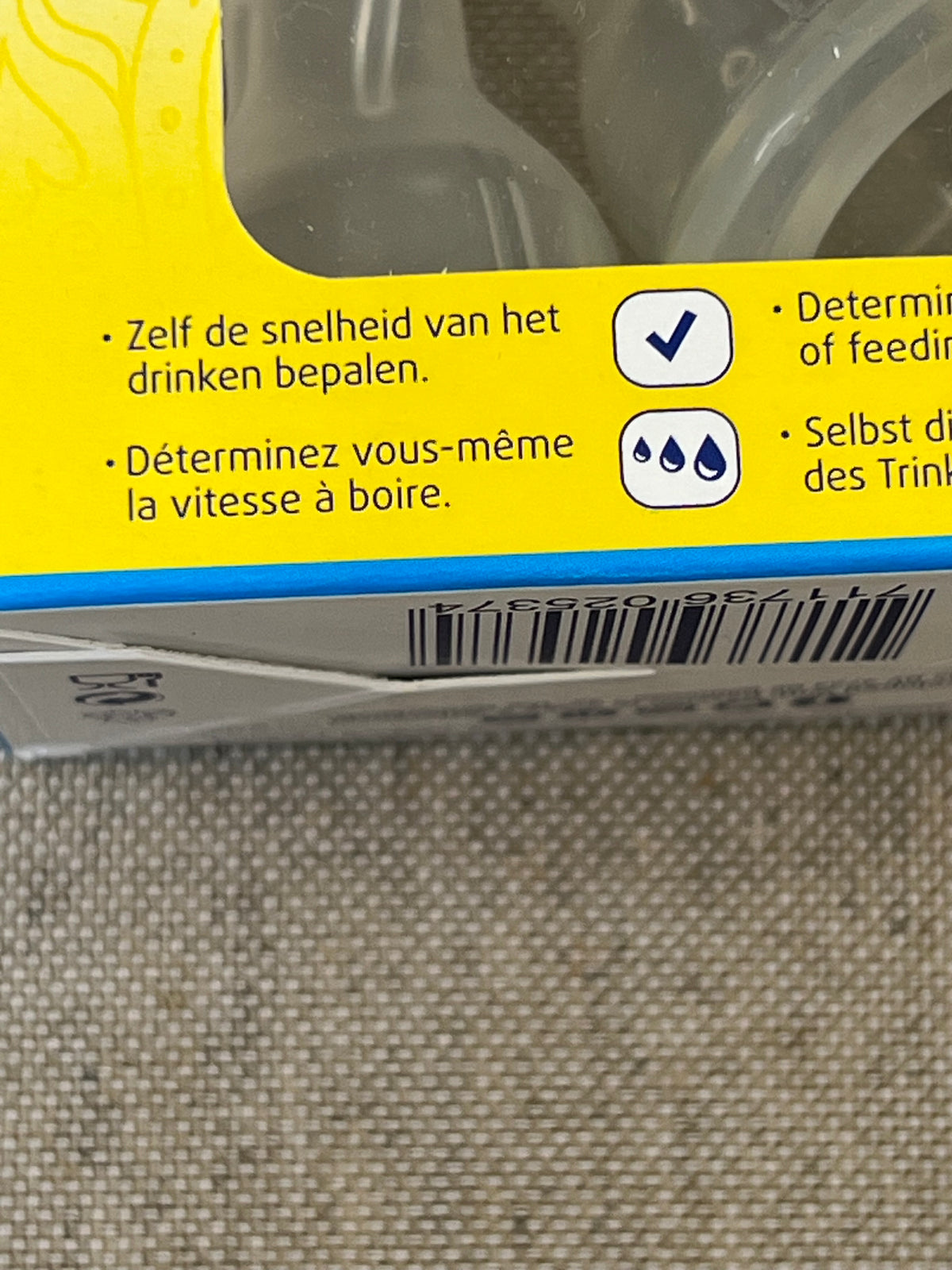 Tétines 1.2.3 Difrax