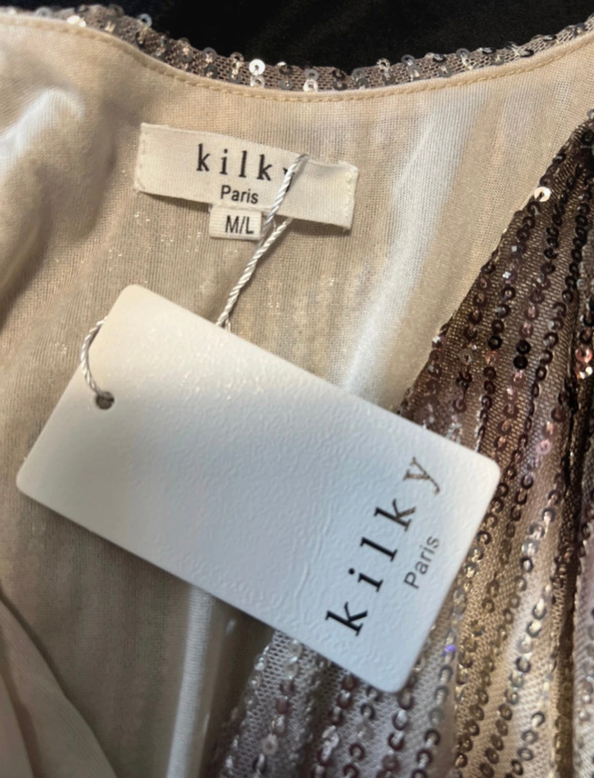 Robe sequins Kilky  M/L