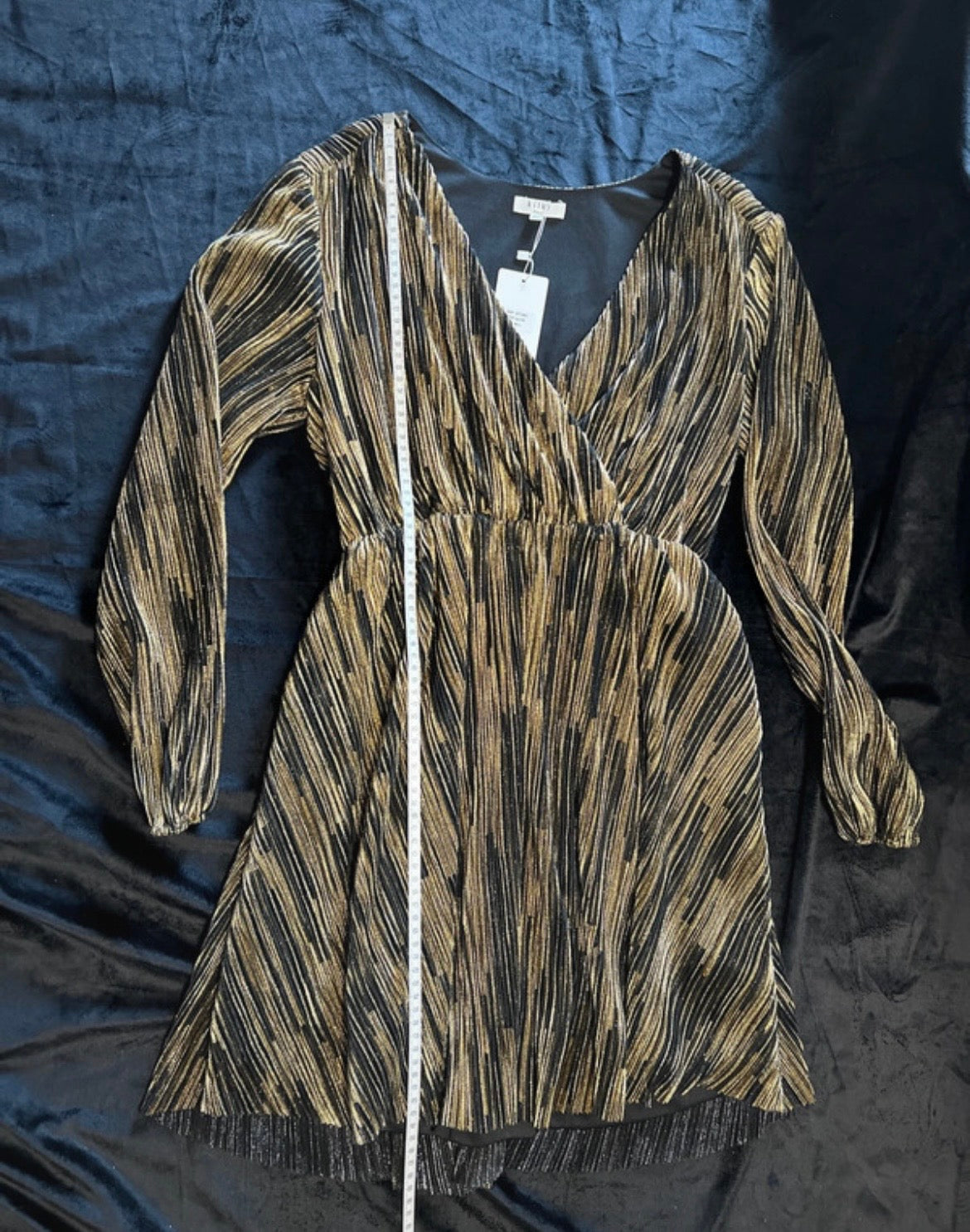 Robe Dorée Brillante Kilky  M/L