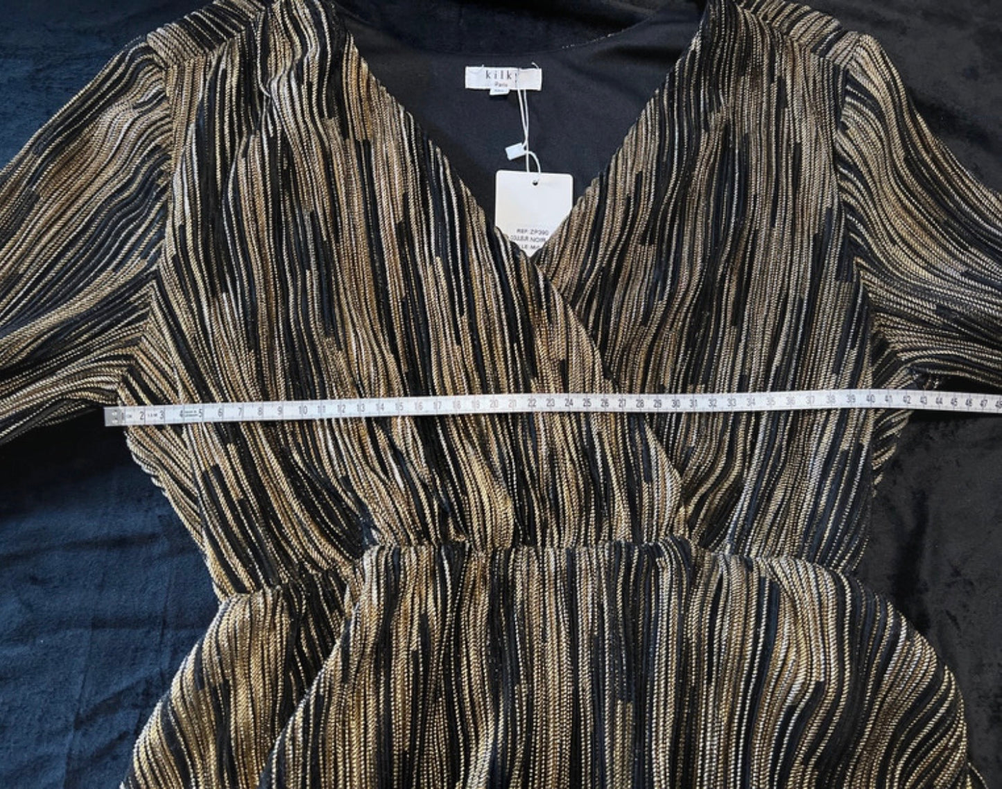 Robe Dorée Brillante Kilky  M/L