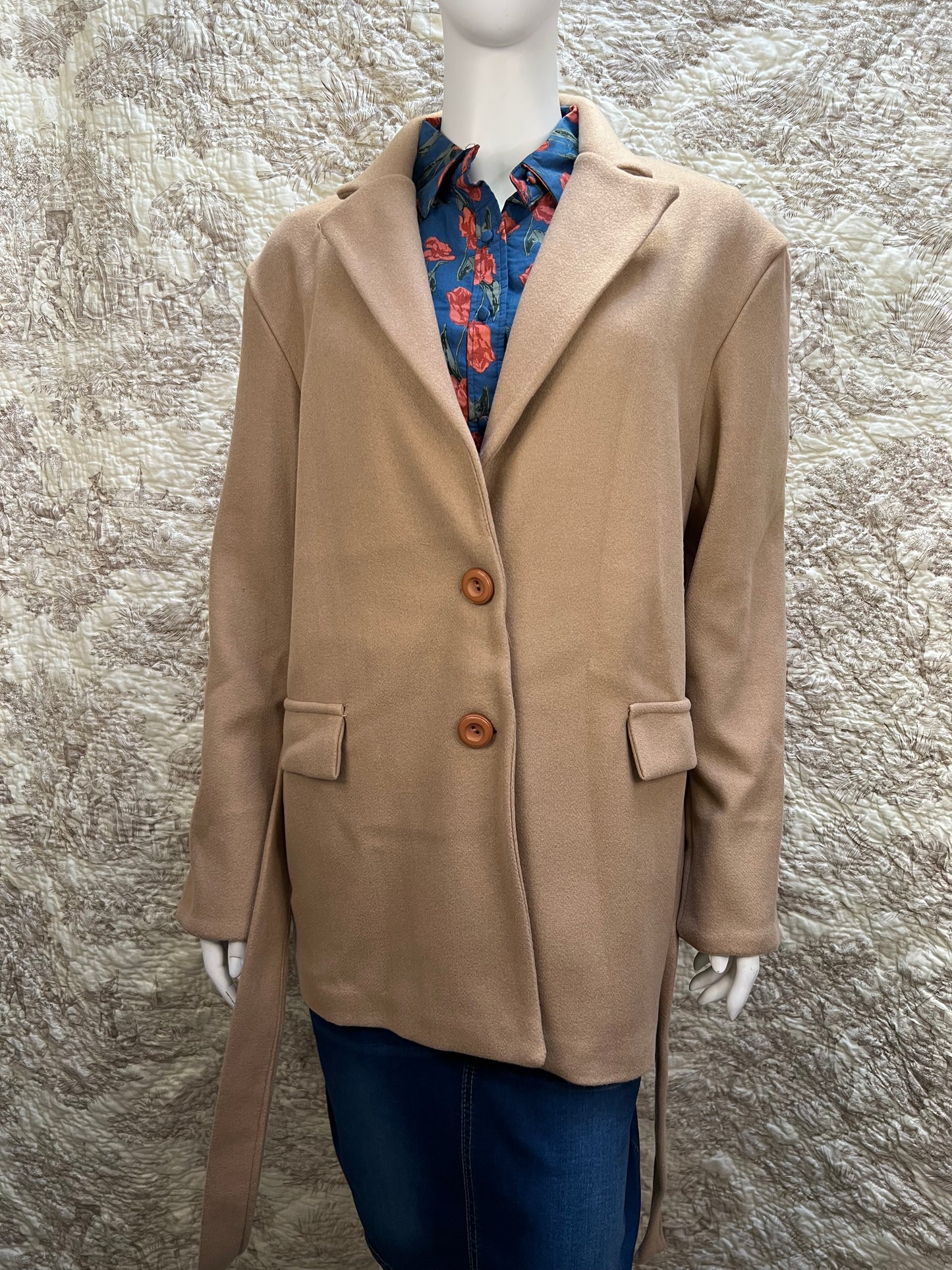 Manteau court Femme Rosy Days