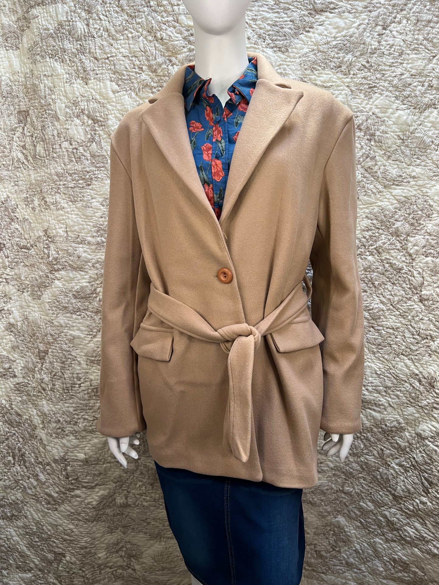 Manteau court Femme Rosy Days