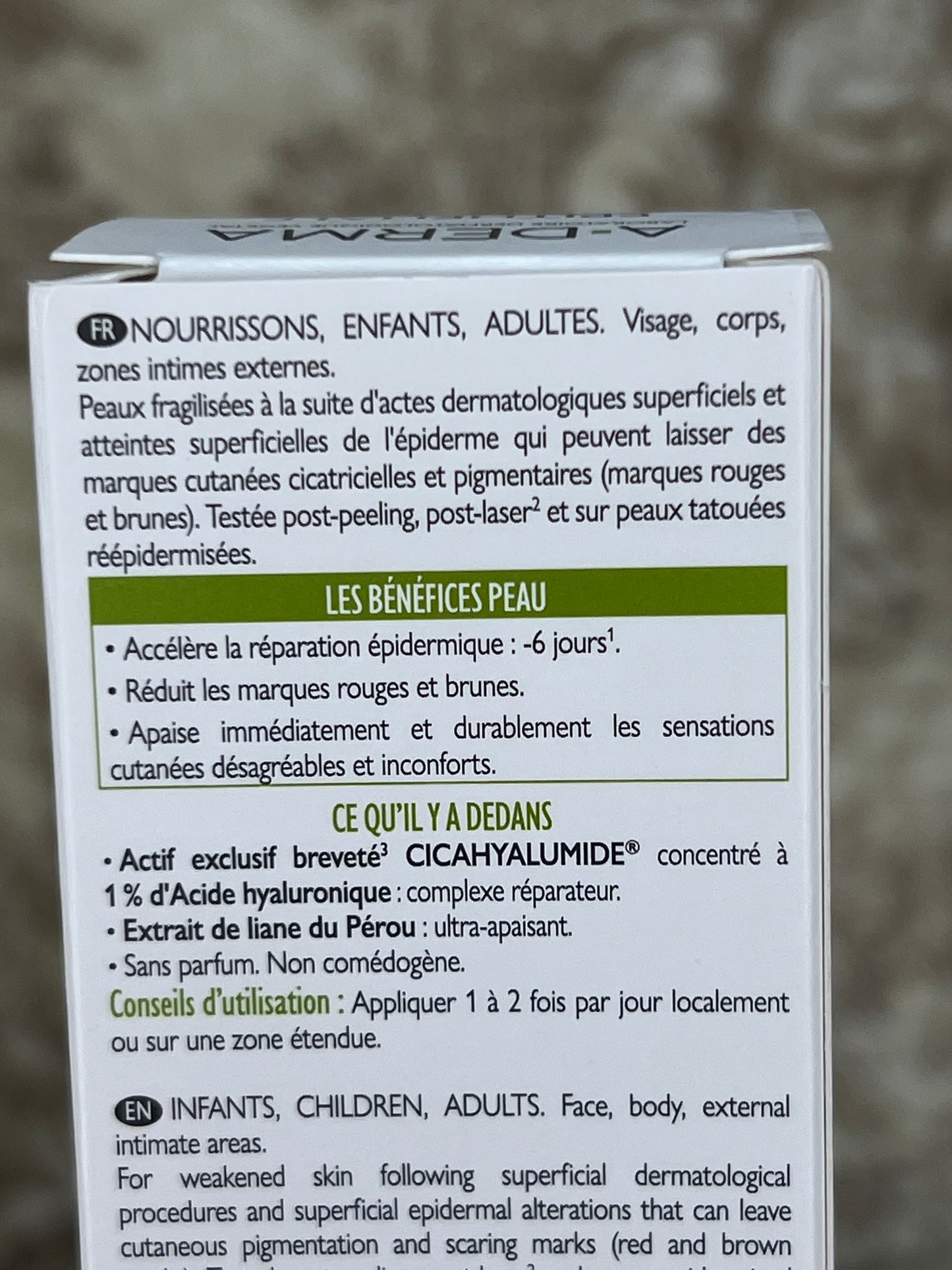 Crème A-Derma Épithéliale