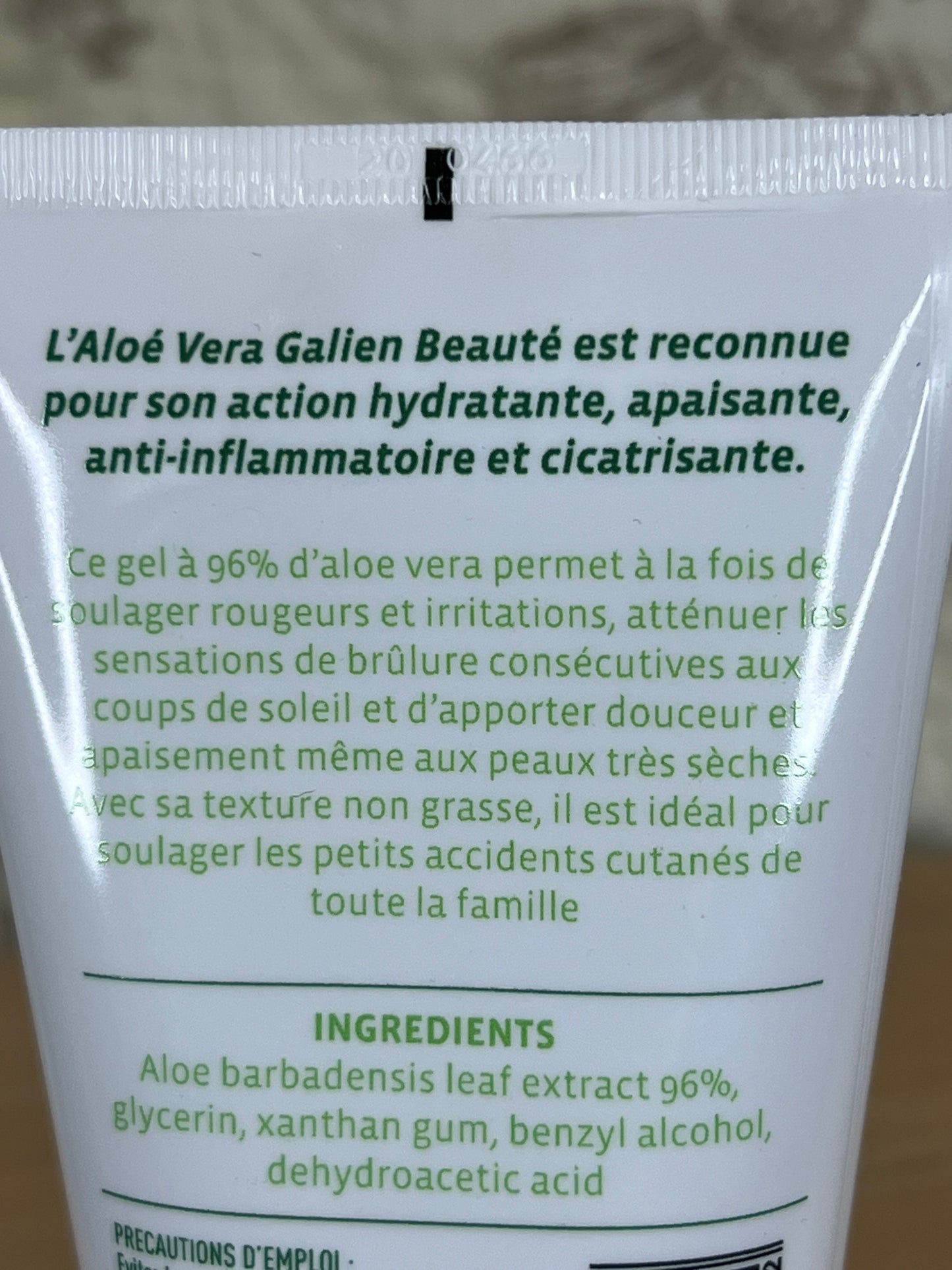 Galien Beauté Gel Aloé Véra