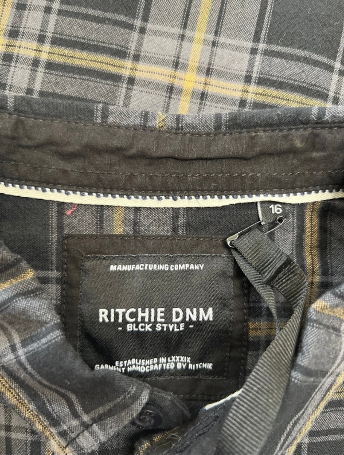 Chemise Ritchie 16 ans