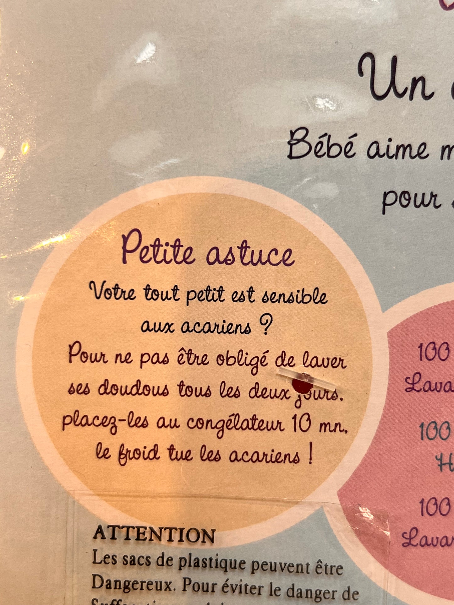 Doudou Plat PetiPouce