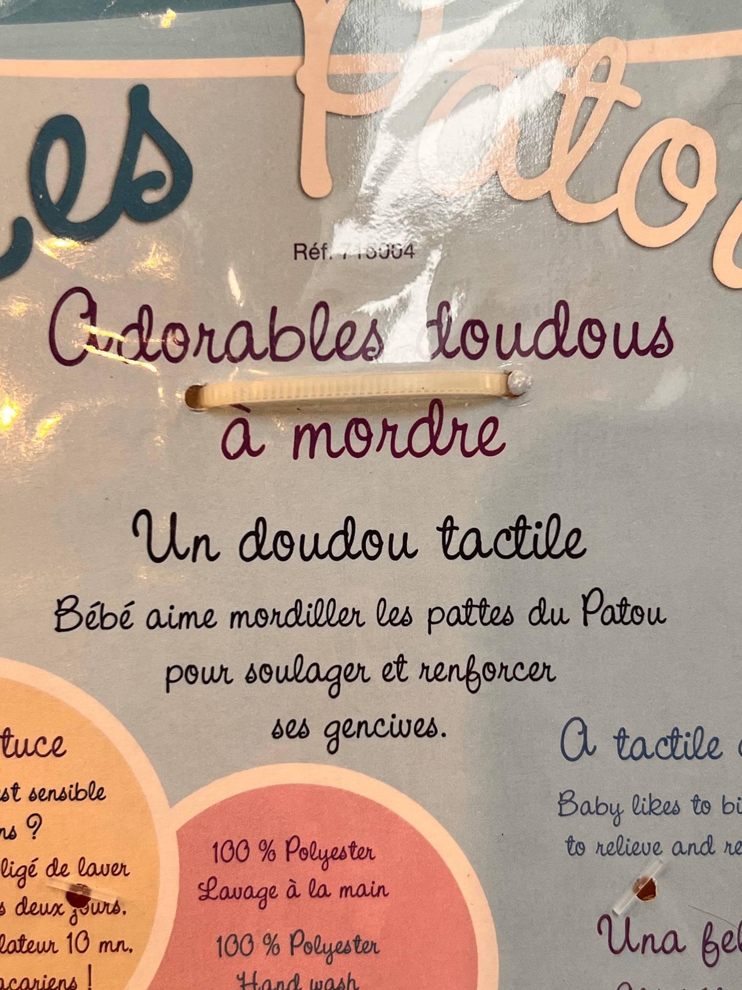 Doudou Plat PetiPouce