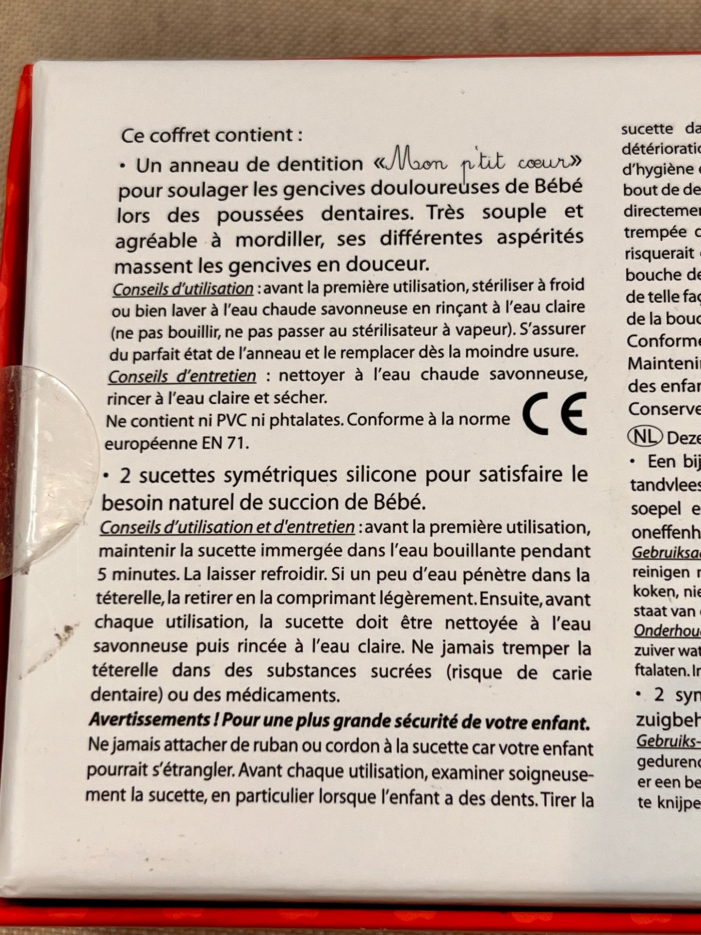 Coffret Bébé Luc et Léa