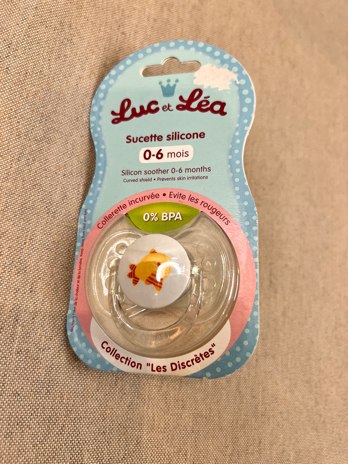 Sucette Bébé Luc et Léa