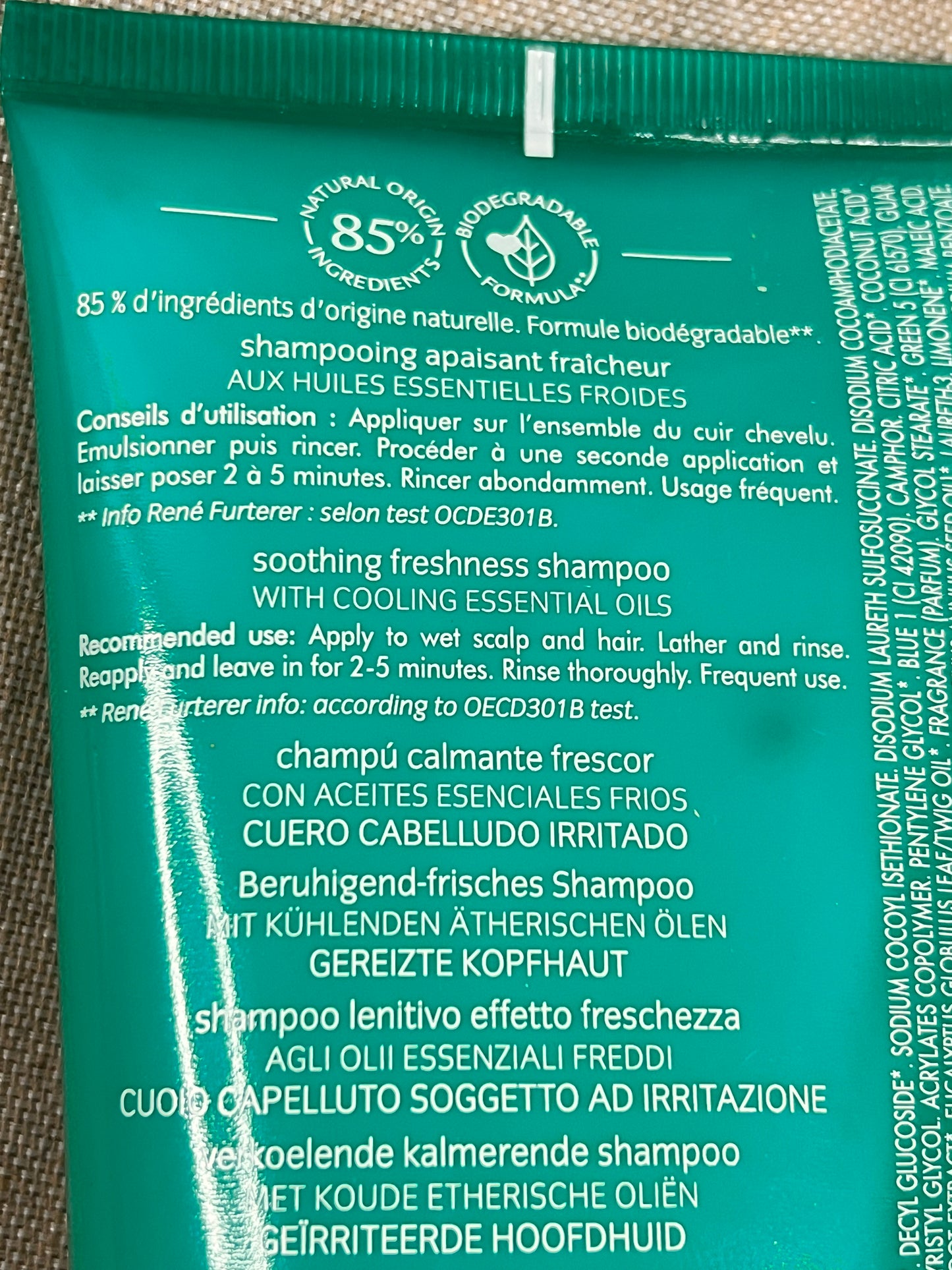 Shampooing Astera Furterer