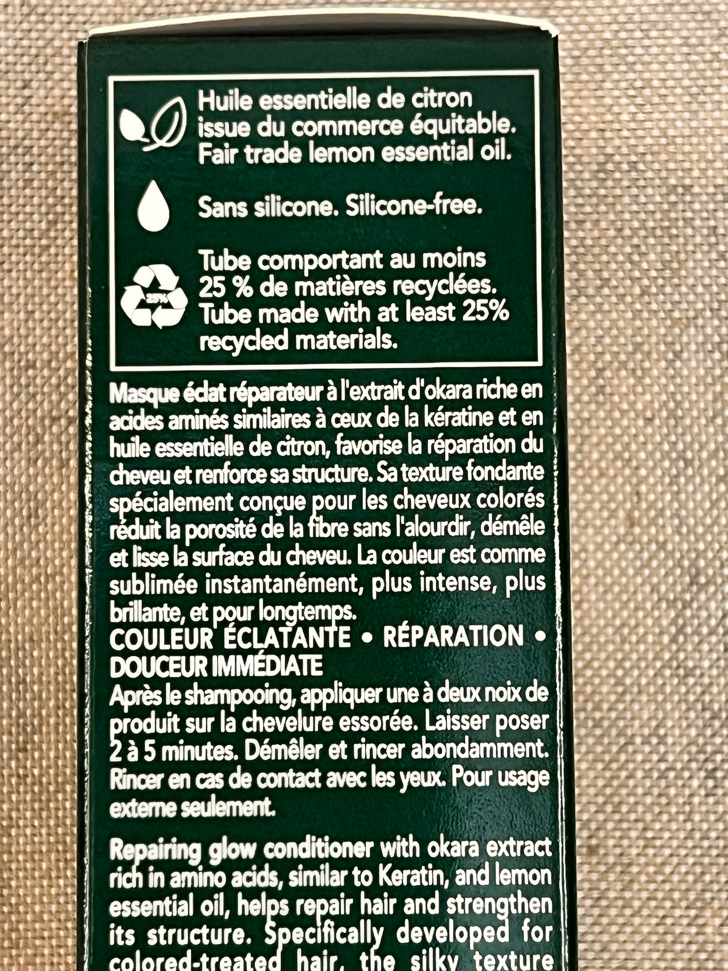 Masque Color Glow Furterer