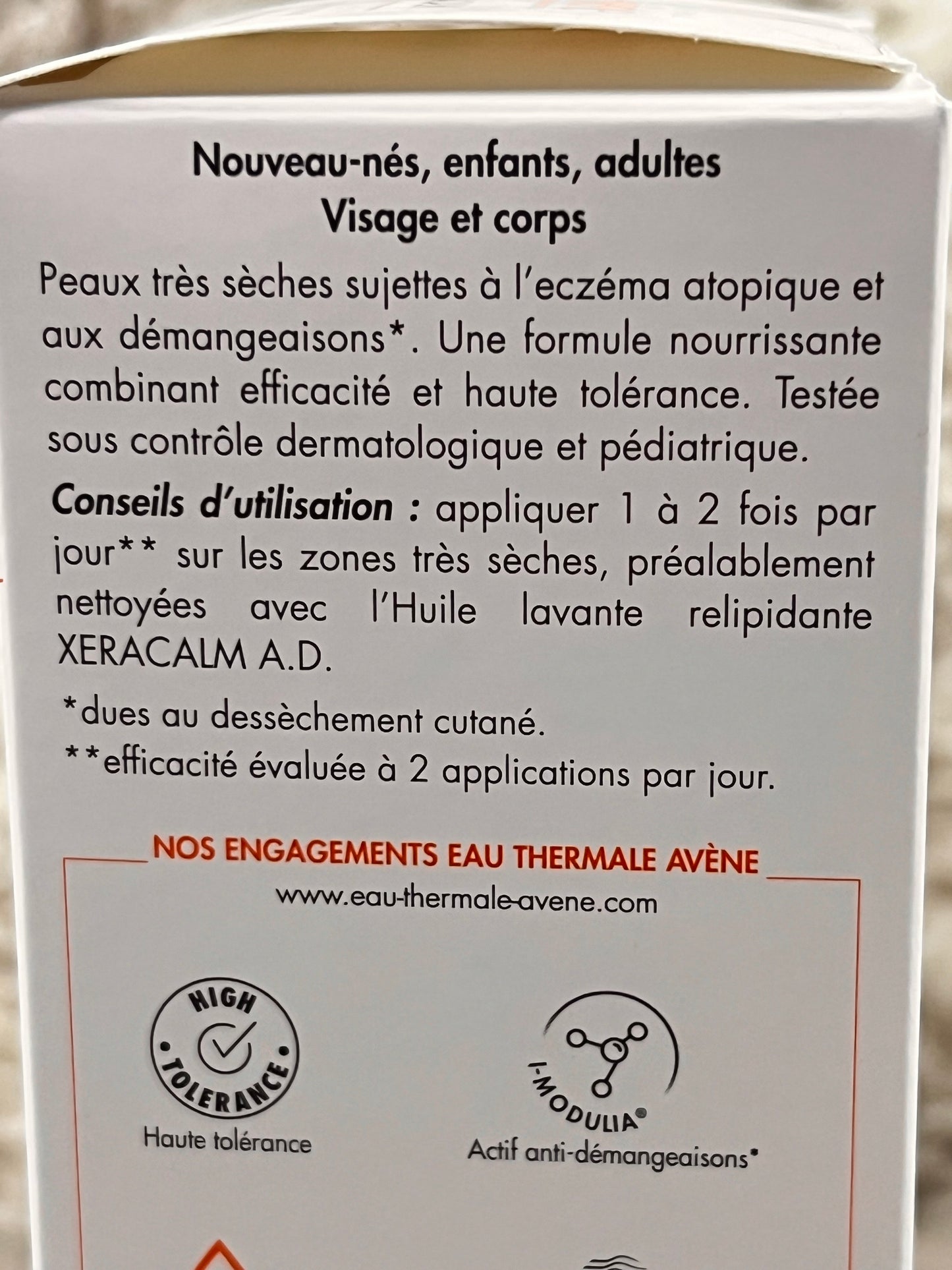 Baume Relipidant Xéracalm Avène