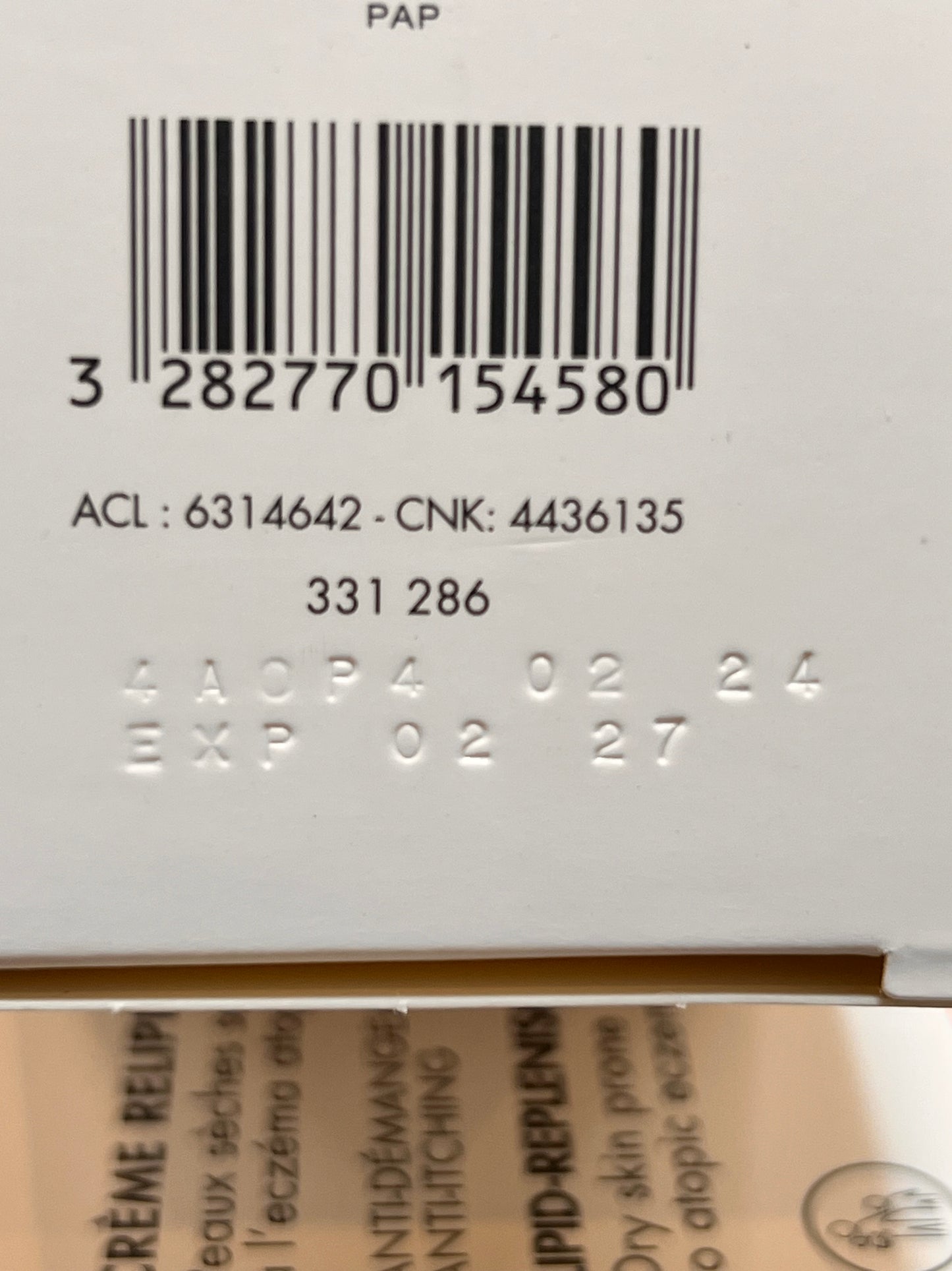 Crème Relipidante Xéracalm Avène