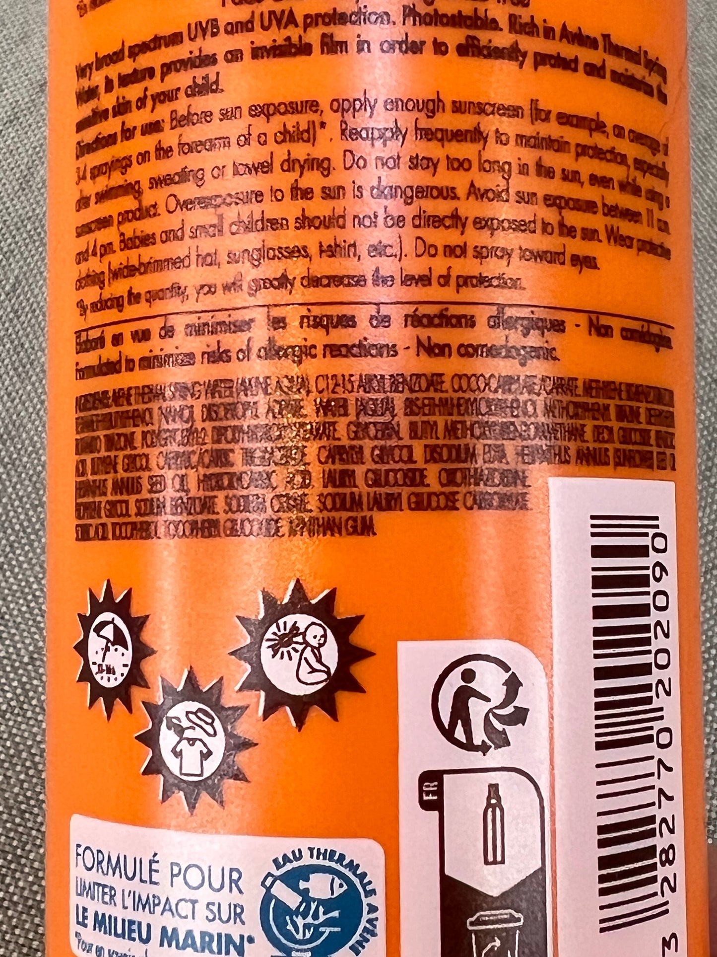 Protection Solaire Avène SPF 50+