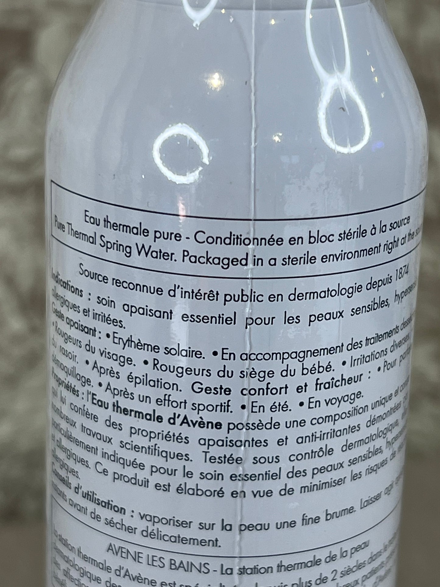 Eau Thermale Avène