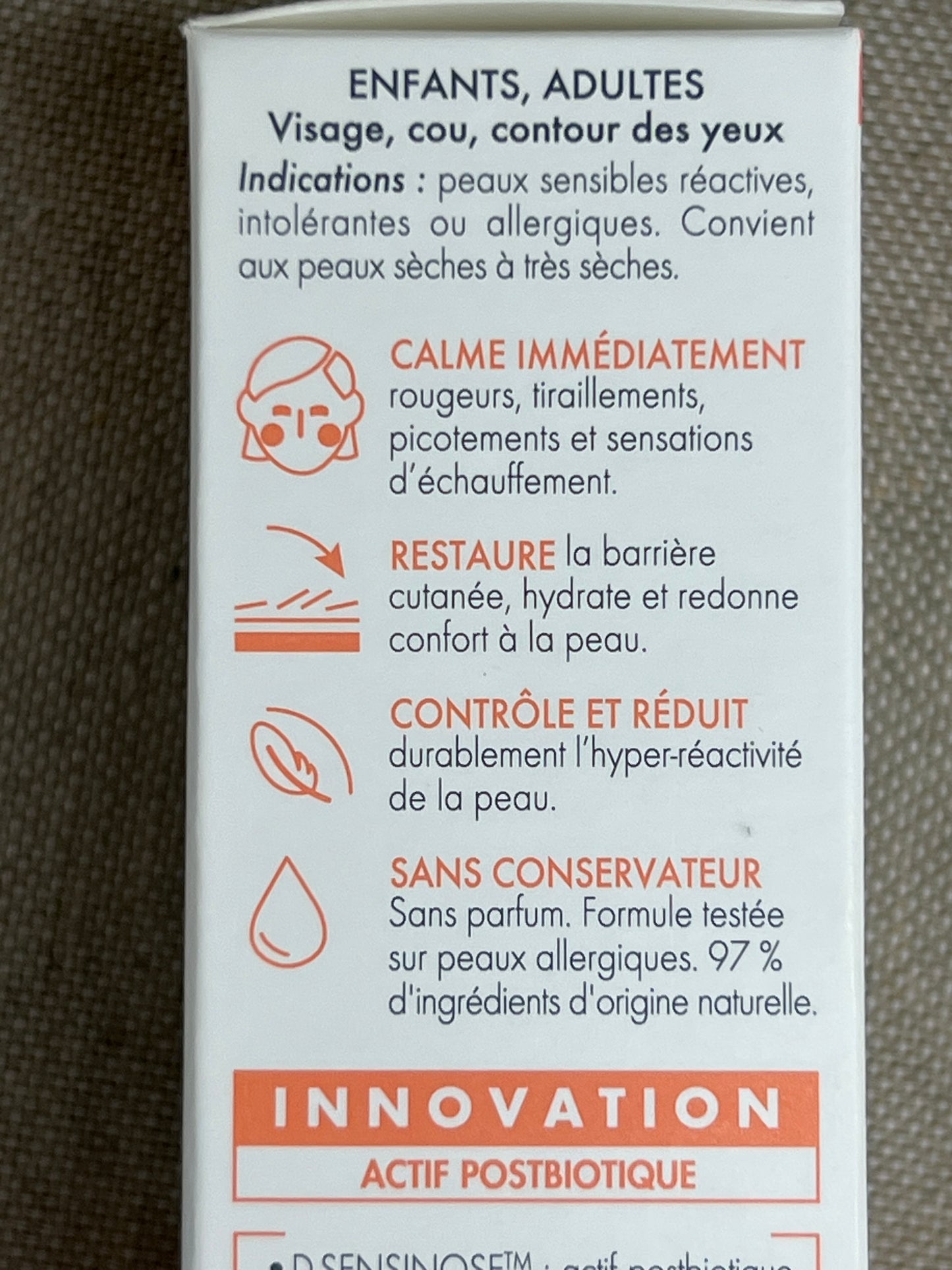 Baume Apaisant Tolérance Avène