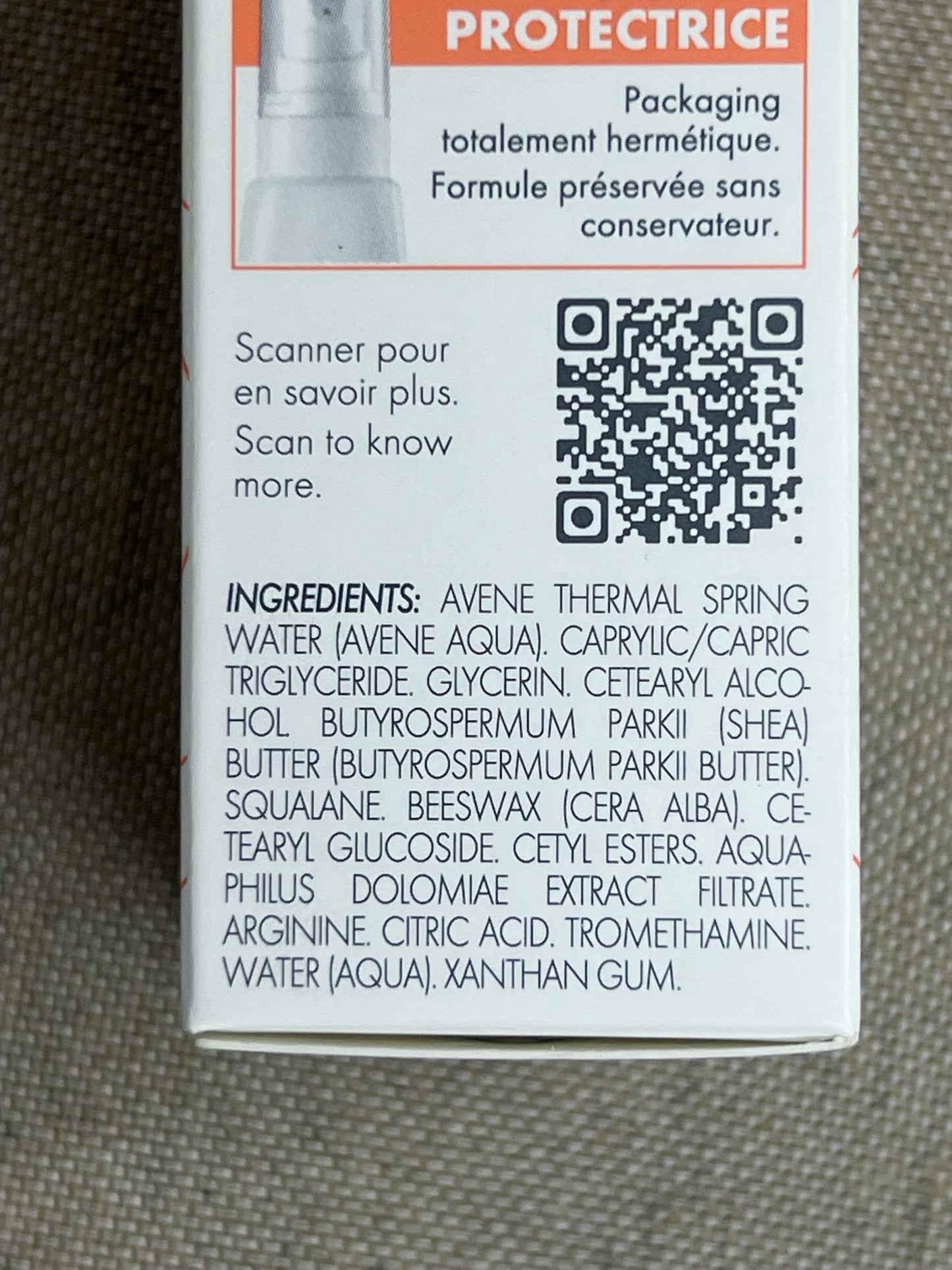 Baume Apaisant Tolérance Avène