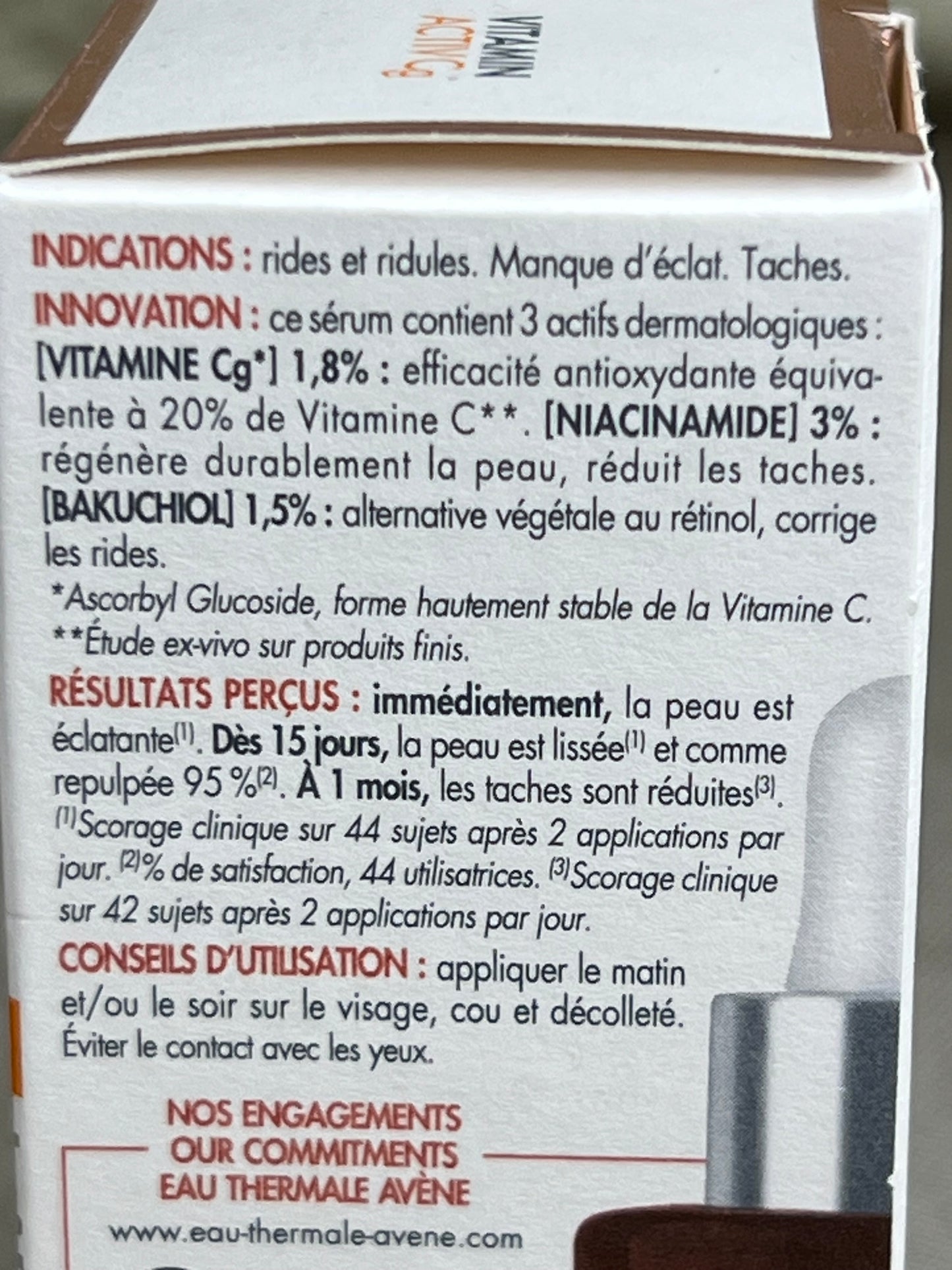 Sérum Correcteur Vitamin Avène