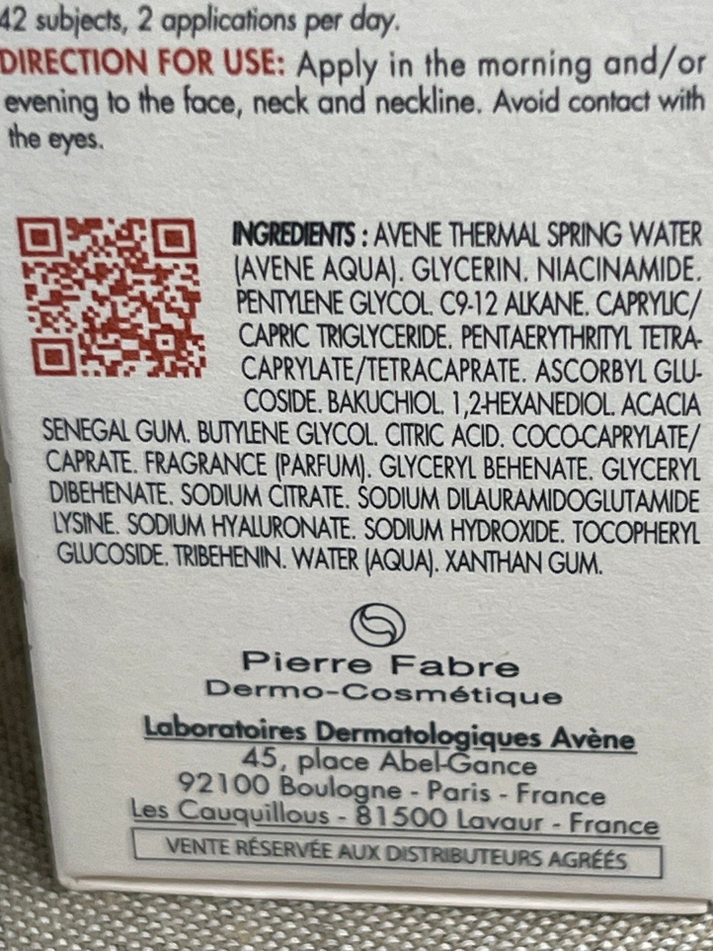 Sérum Correcteur Vitamin Avène