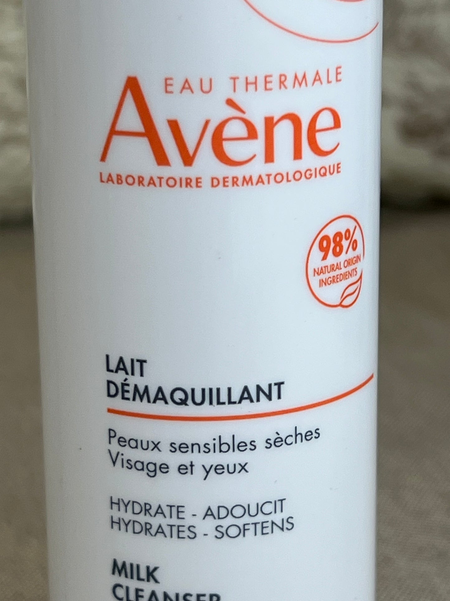 Lait Démaquillant Avène