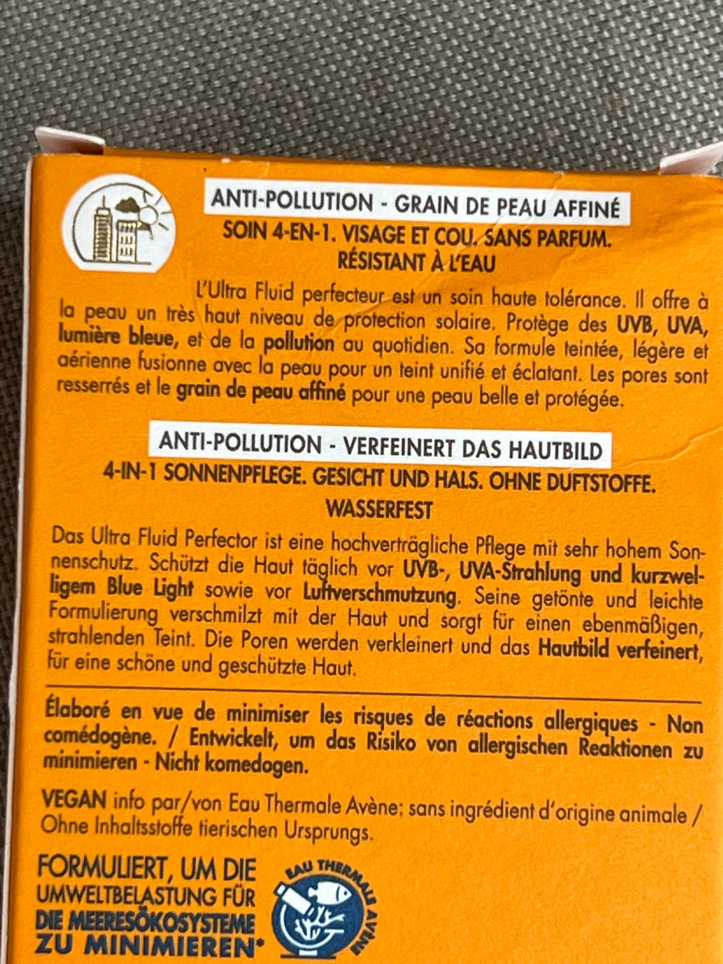 Fluide Protection Solaire Avène