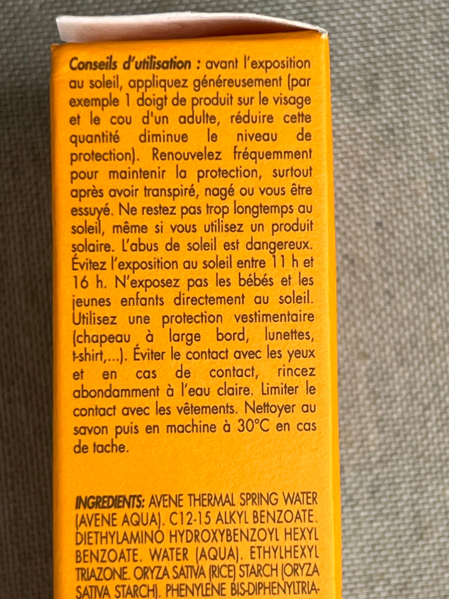 Fluide Protection Solaire Avène