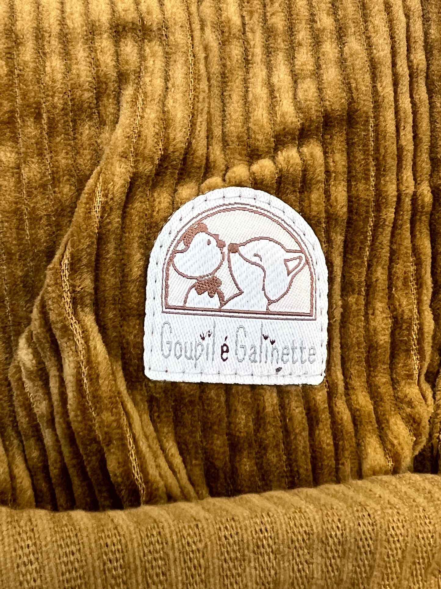 Pantalon Velours Goupil é Galinette