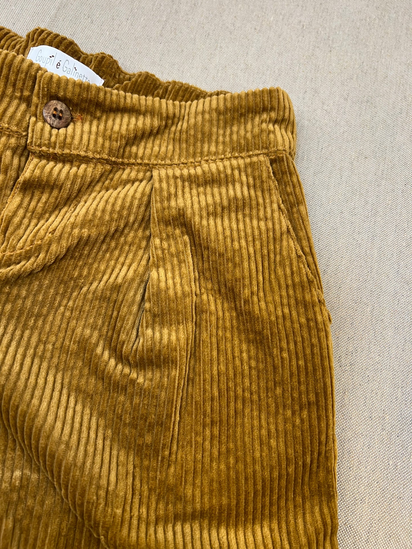 Pantalon Velours Goupil é Galinette