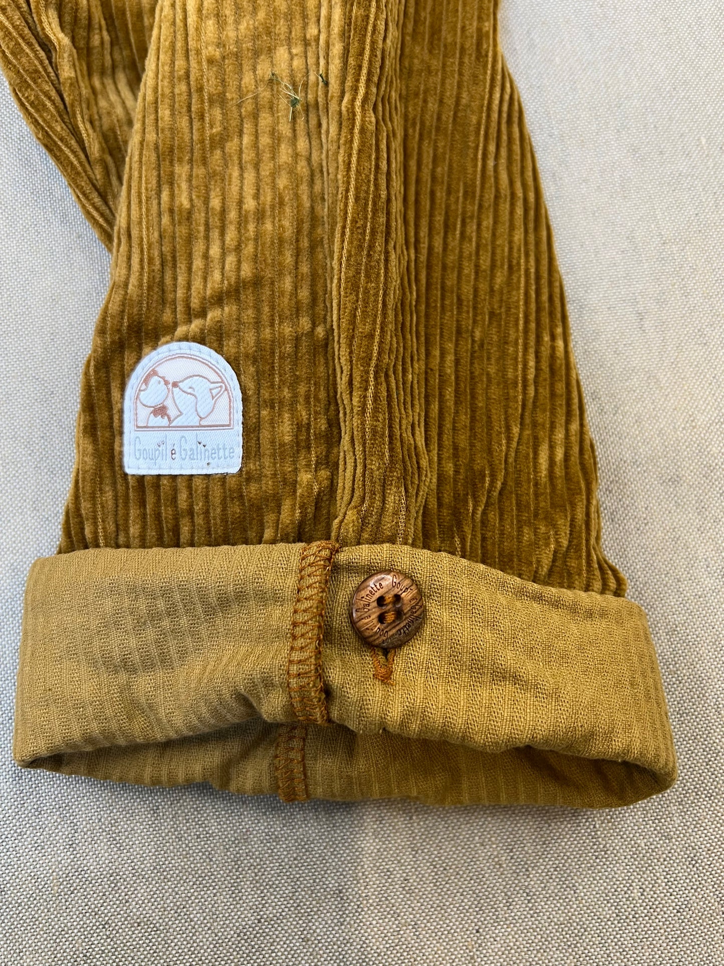 Pantalon Velours Goupil é Galinette