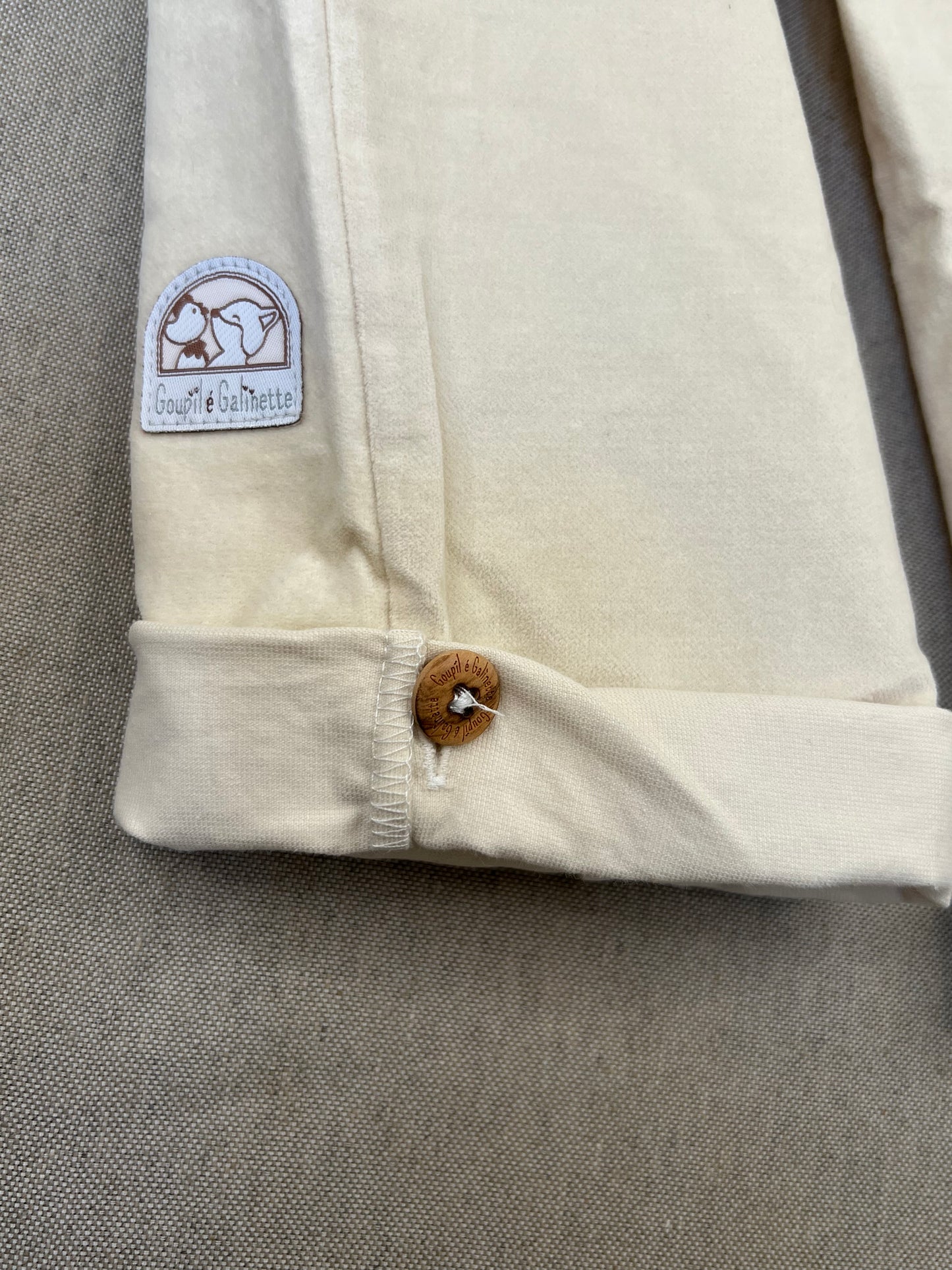 Pantalon Suédine Goupil é Galinette