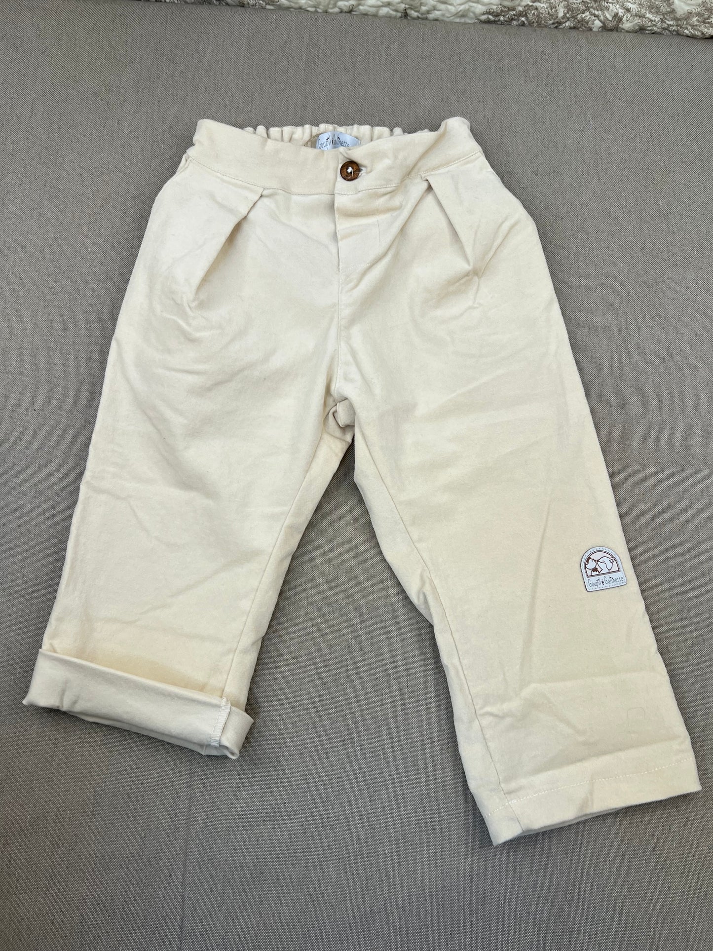 Pantalon Suédine Goupil é Galinette