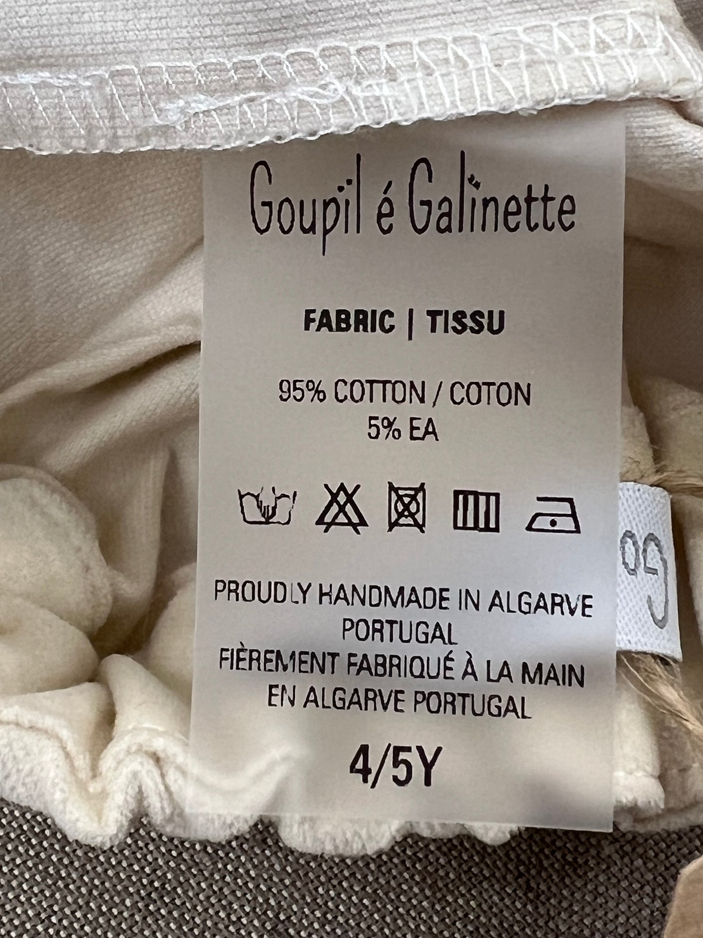 Pantalon Suédine Goupil é Galinette