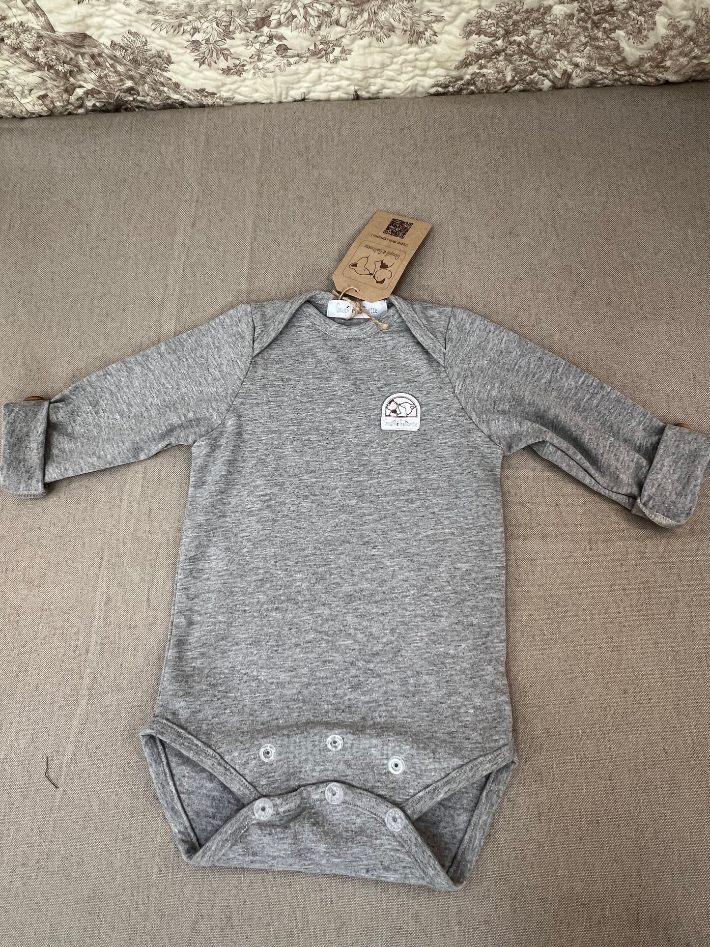 Body Manches Longues Goupil é Galinette