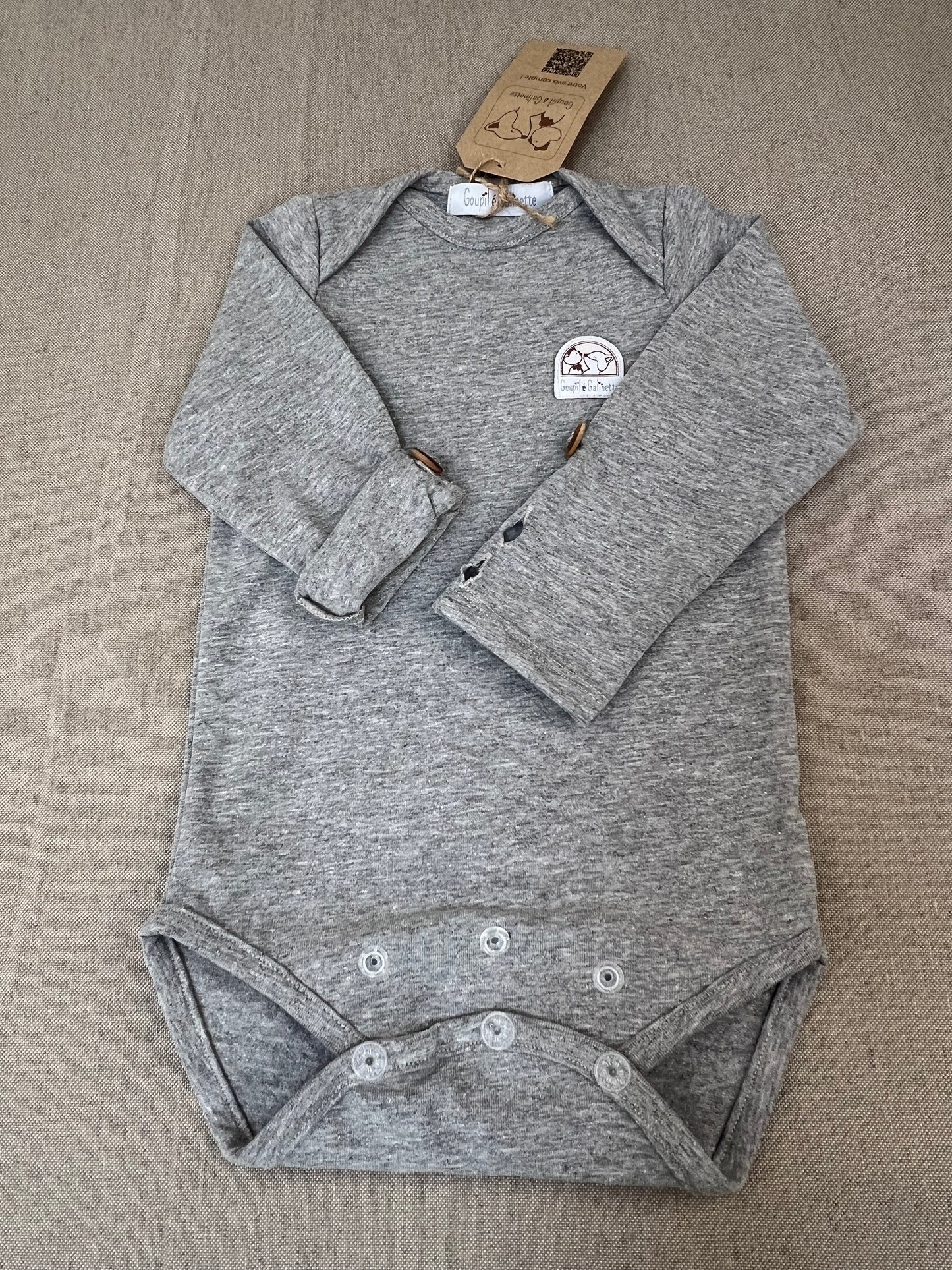 Body Manches Longues Goupil é Galinette
