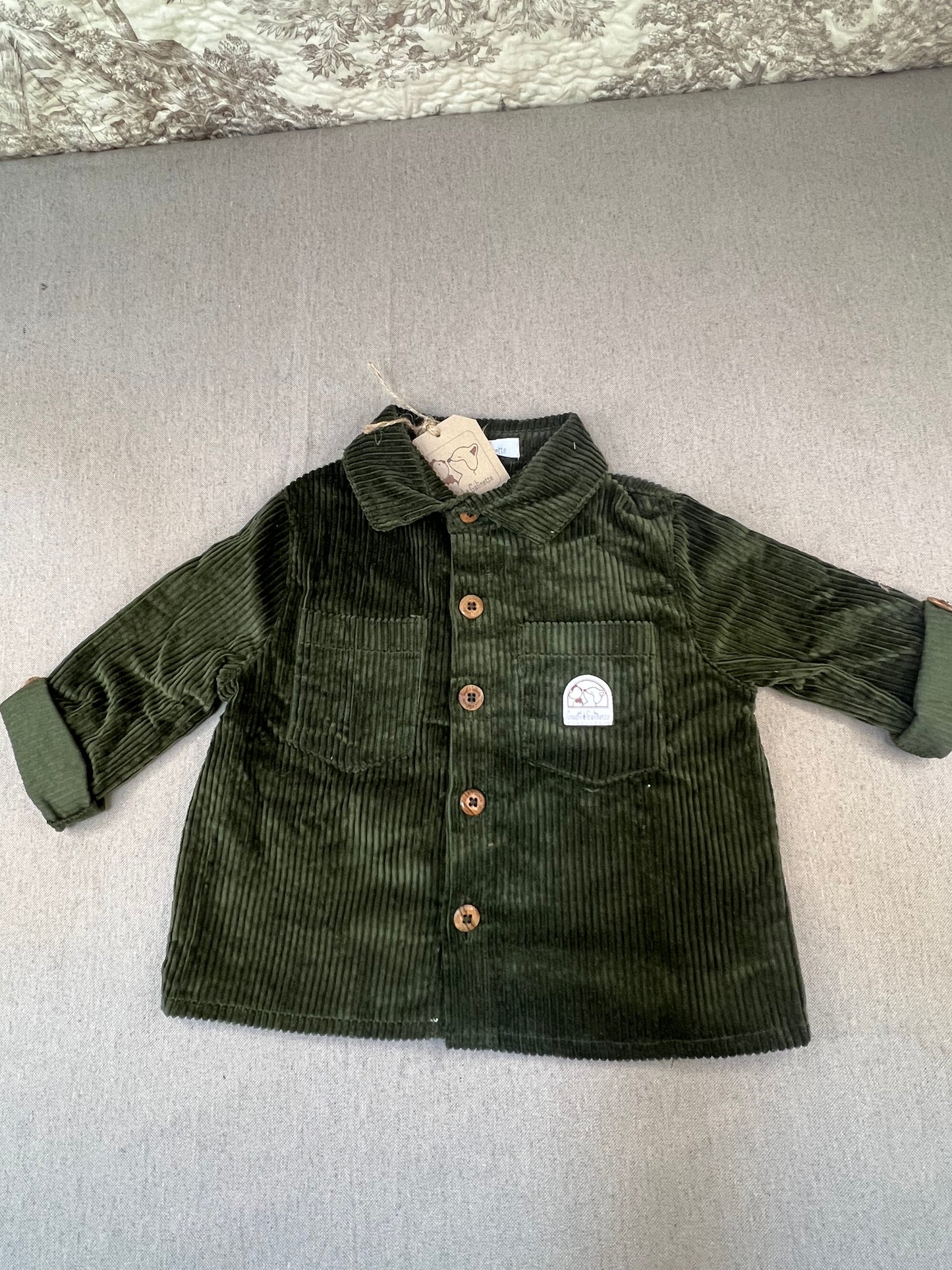 Chemise Velours Goupil é Galinette