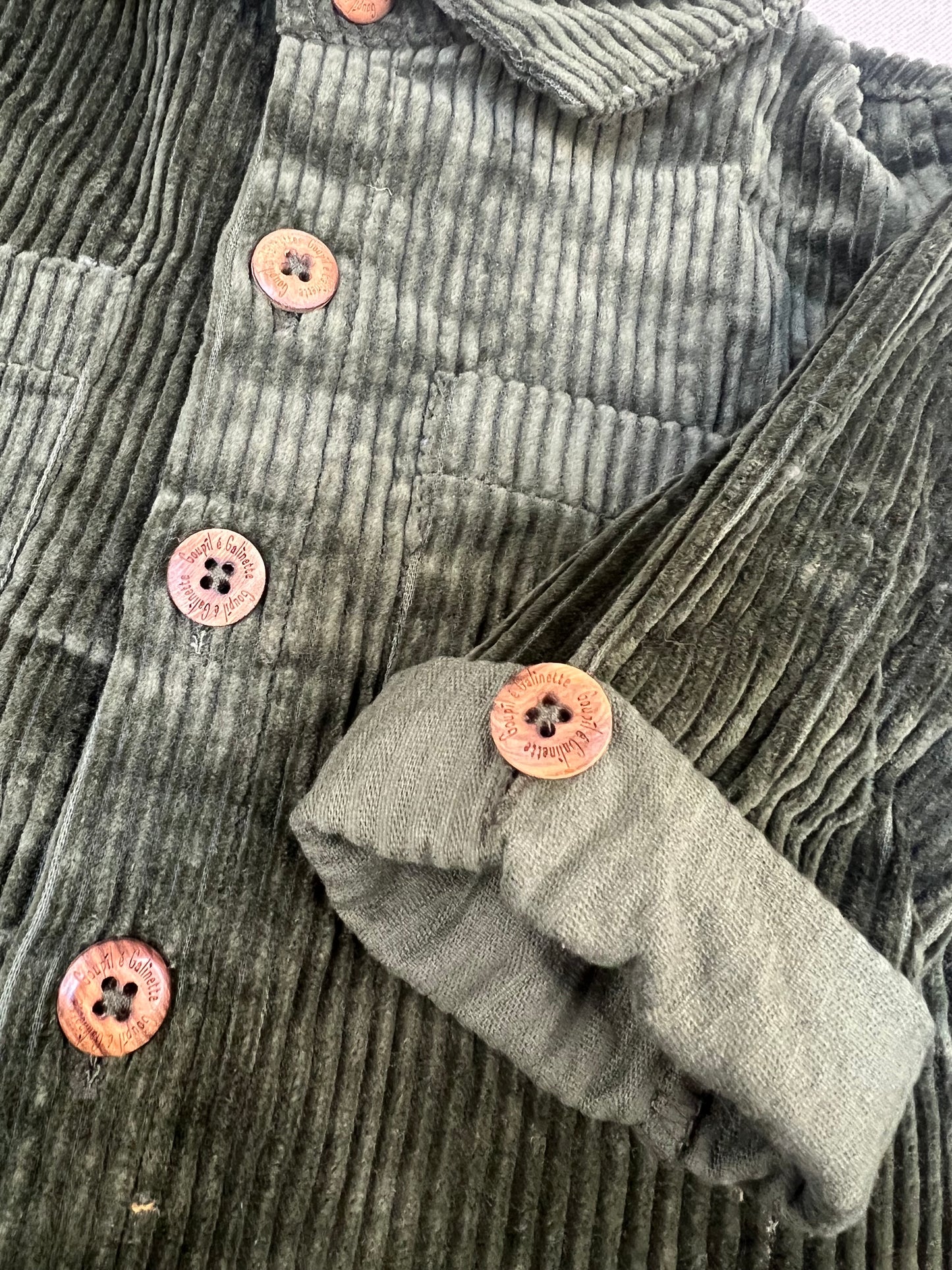 Chemise Velours Goupil é Galinette