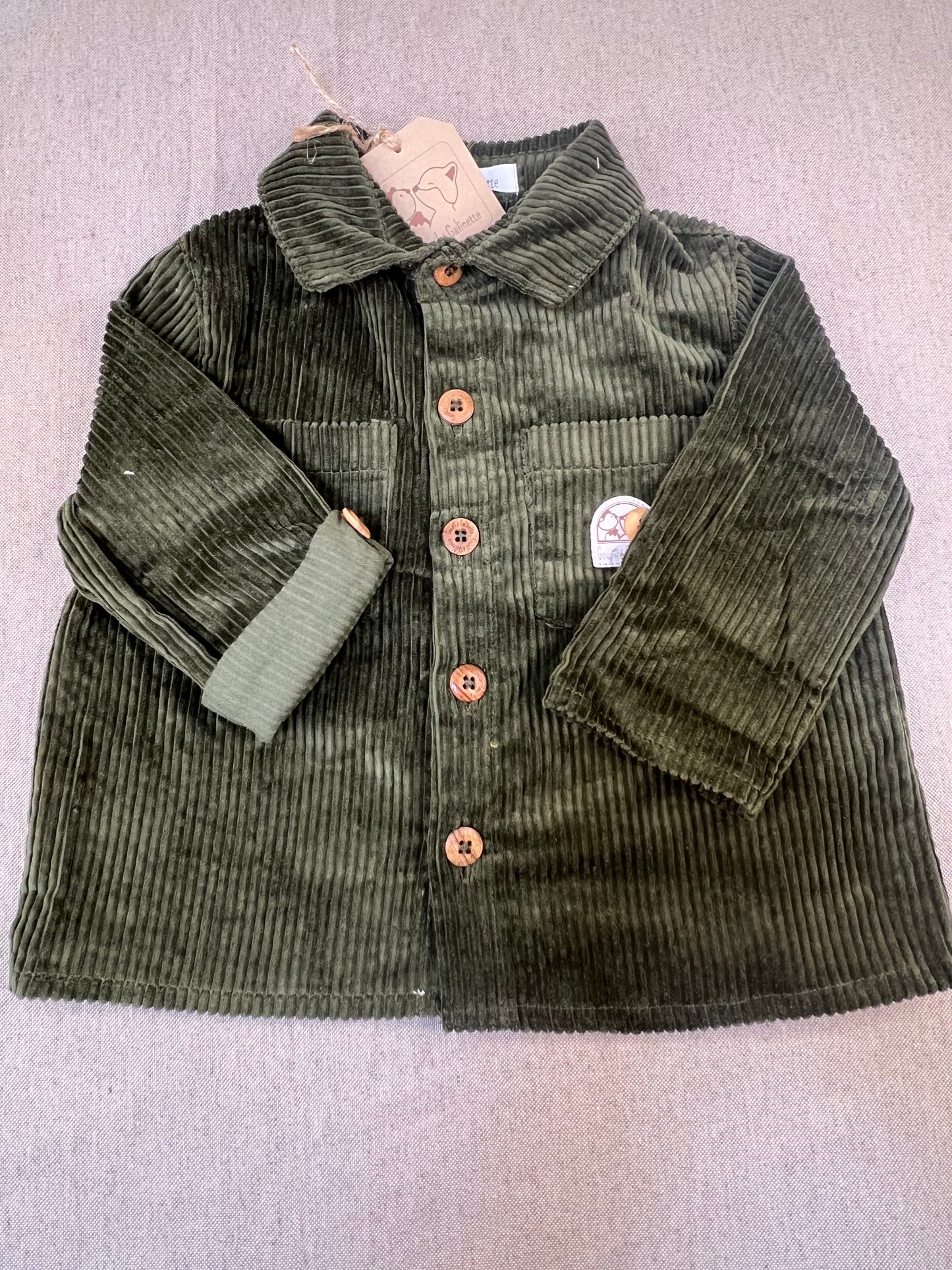 Chemise Velours Goupil é Galinette